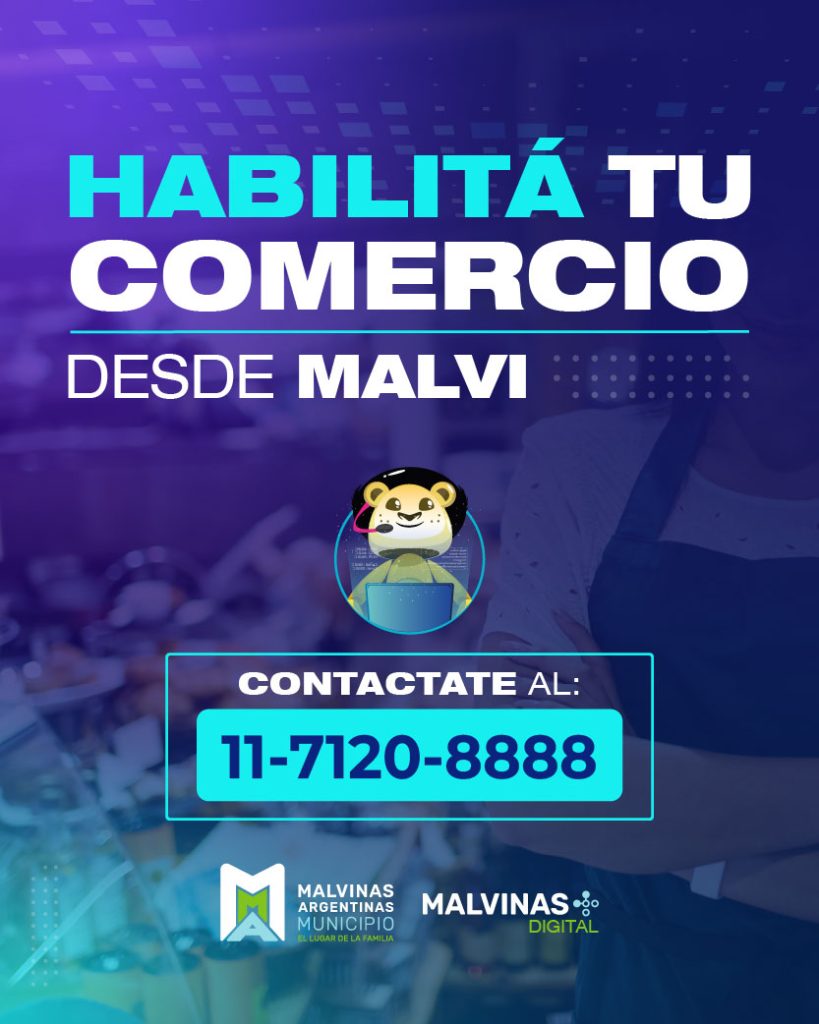 Habilitá tu comercio desde Malvi - Municipio de Malvinas Argentinas