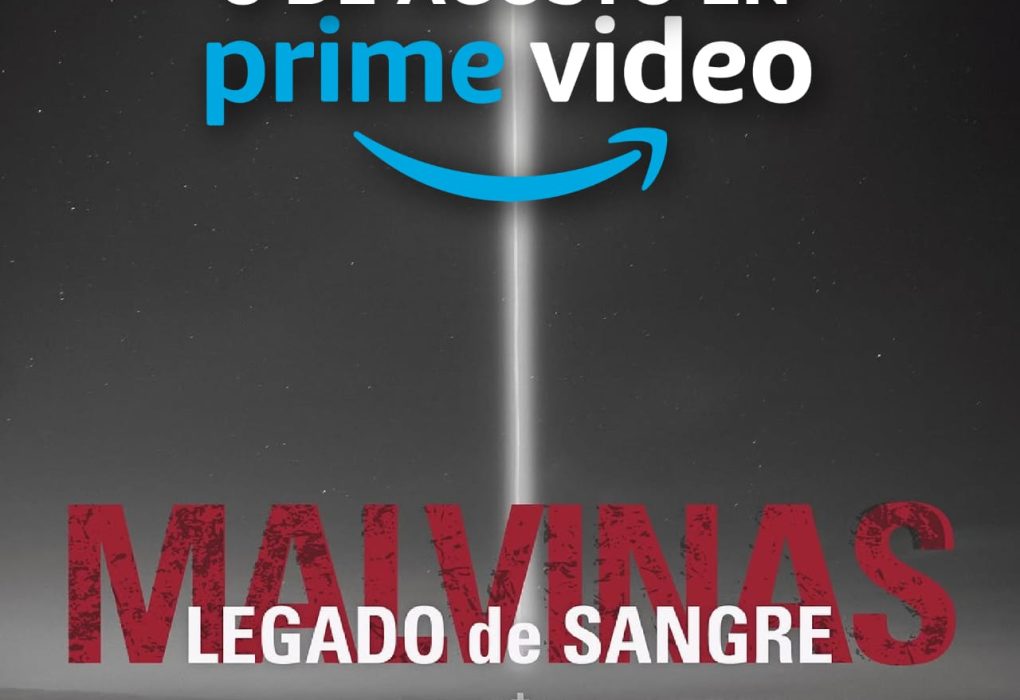 Afiche del documental Malvinas: legado de sangre, de Daniel Ponce